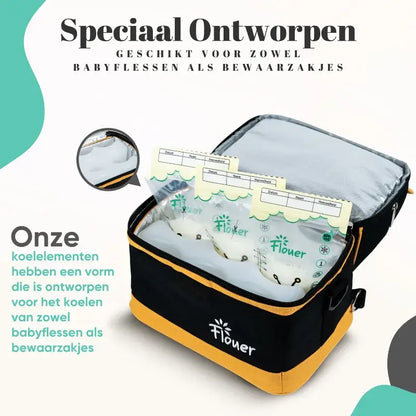 Koeltas moedermelk Flouer