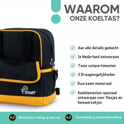 Koeltas moedermelk Flouer
