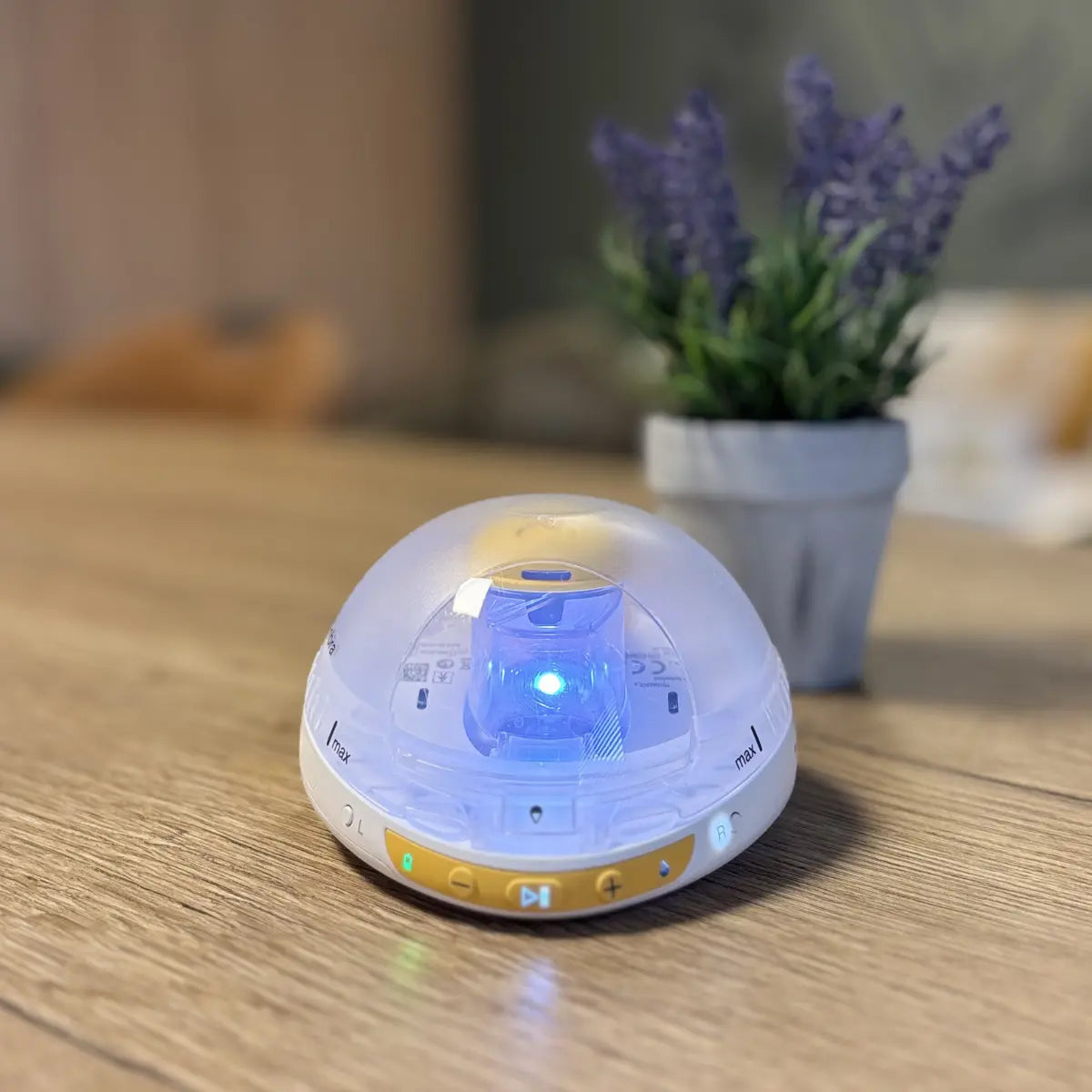 Medela Magic inbra op een houten tafel bij Lotjez in Balen