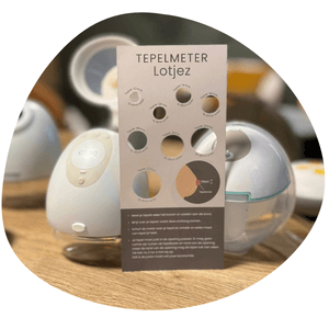 Tepelmeter gratis bij aankoop borstkolf bij Lotjez 